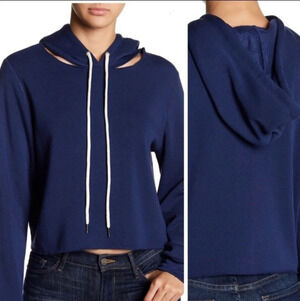 Project Social T Slash Neck Hoodie Jacket Coat NWT